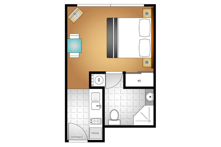 Studio Floorplan